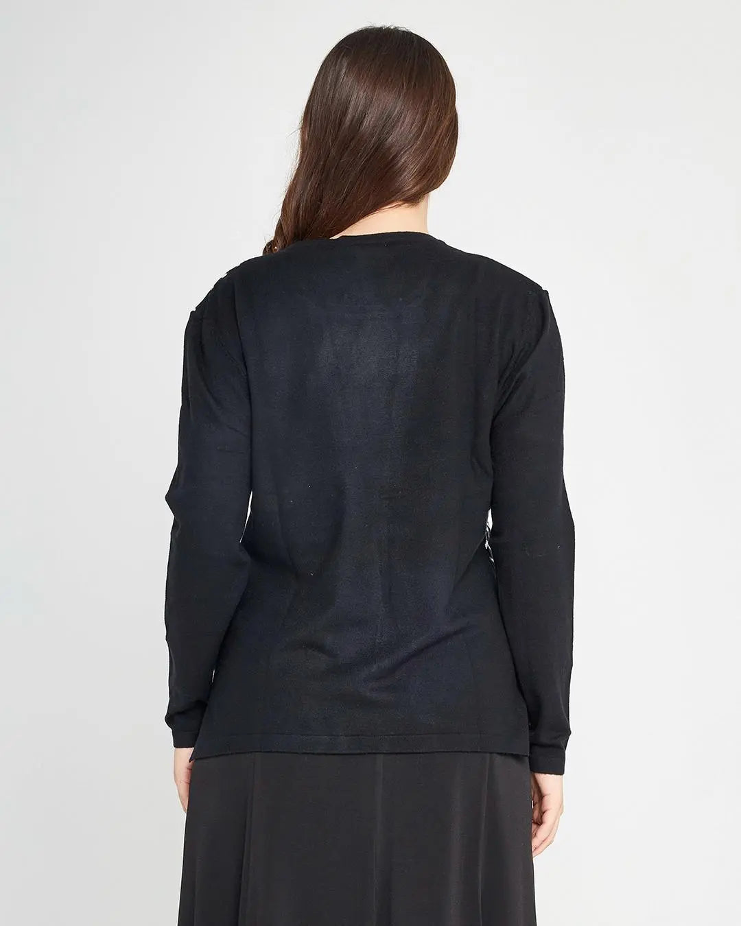 Finto twinset BLACK DORABELLA PIU'