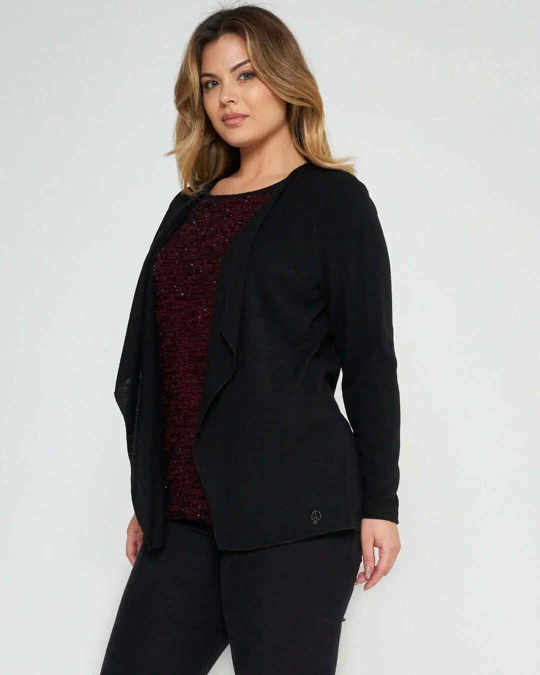 Finto twinset BORDEAUX DORABELLA XXL