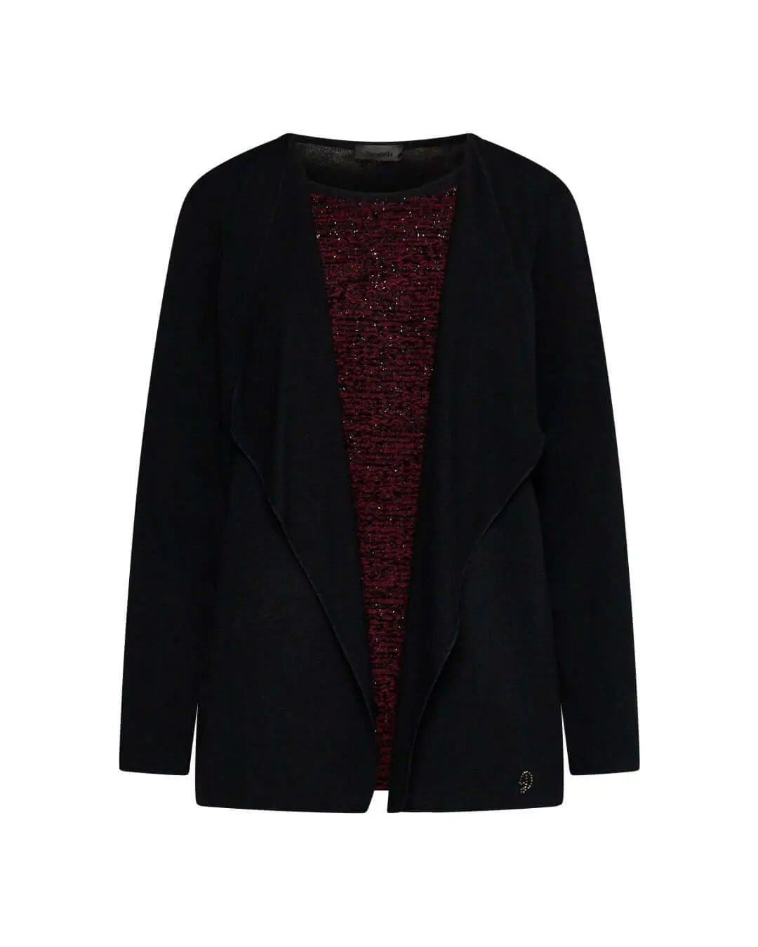 Finto twinset BORDEAUX DORABELLA