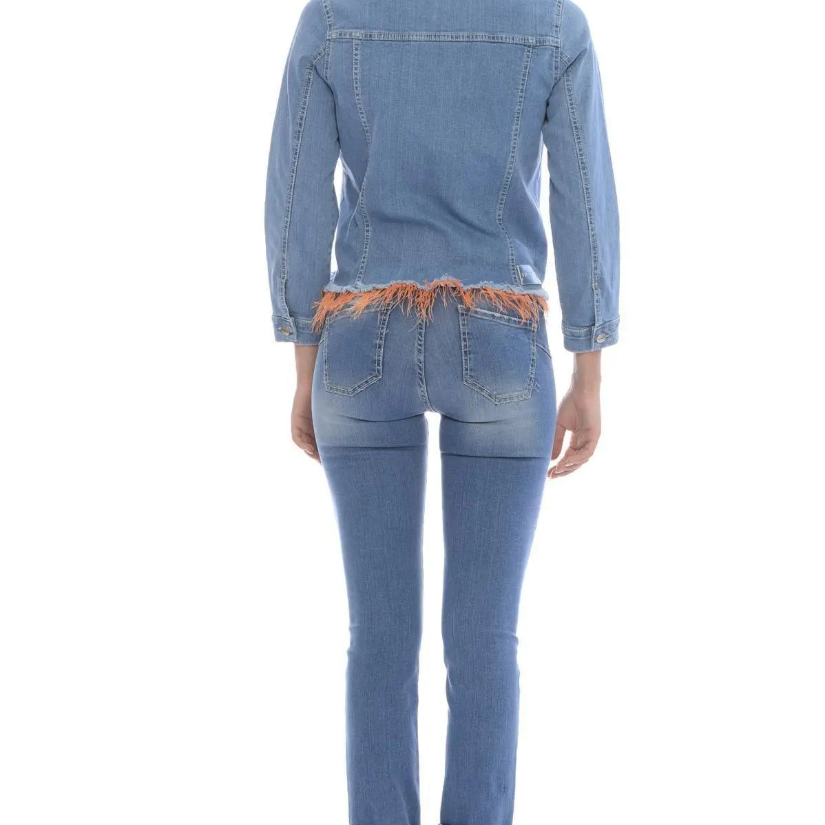 GIUBBINO M/COTONE BLU IRONICA