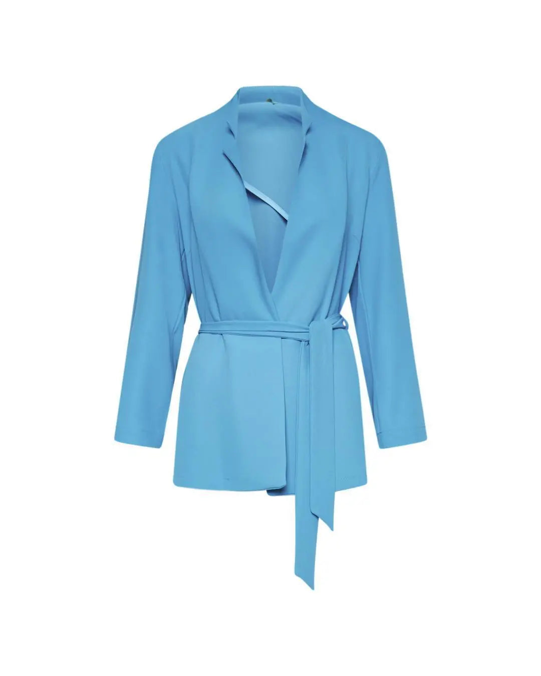 Giacca cady fluido Celeste DORABELLA