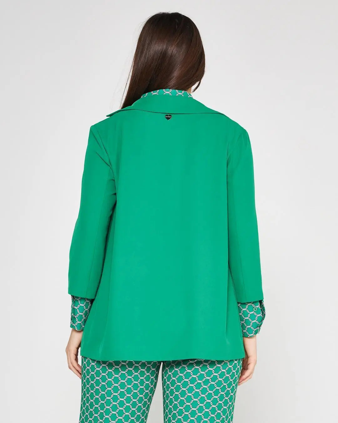 Giacca fluida VERDE DORABELLA