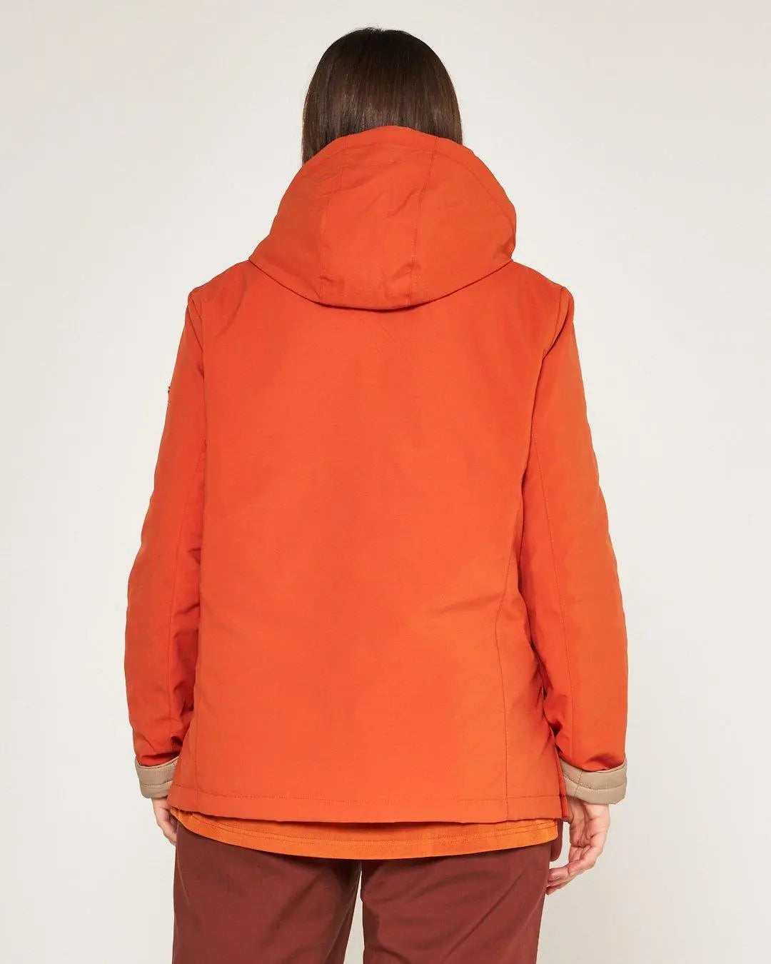 Giacca imbottita double face Arancio DORABELLA PIU'