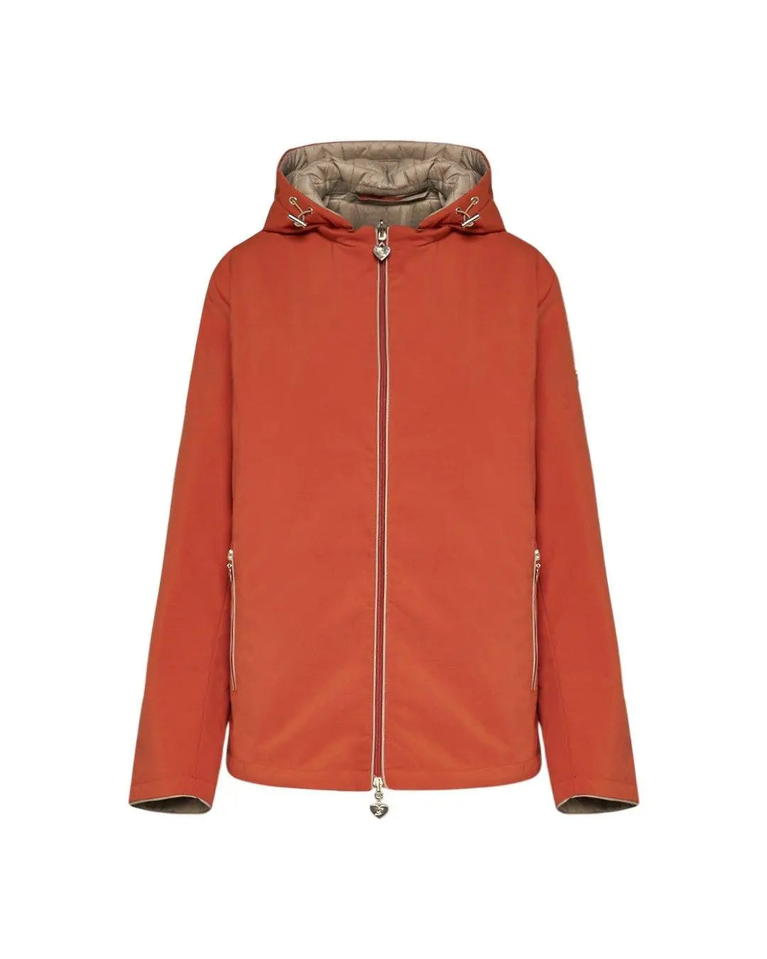 Giacca imbottita double face Arancio DORABELLA PIU'