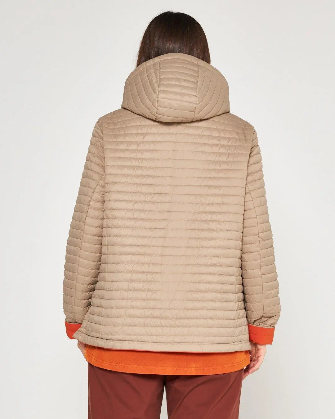 Giacca imbottita double face Arancio DORABELLA PIU'