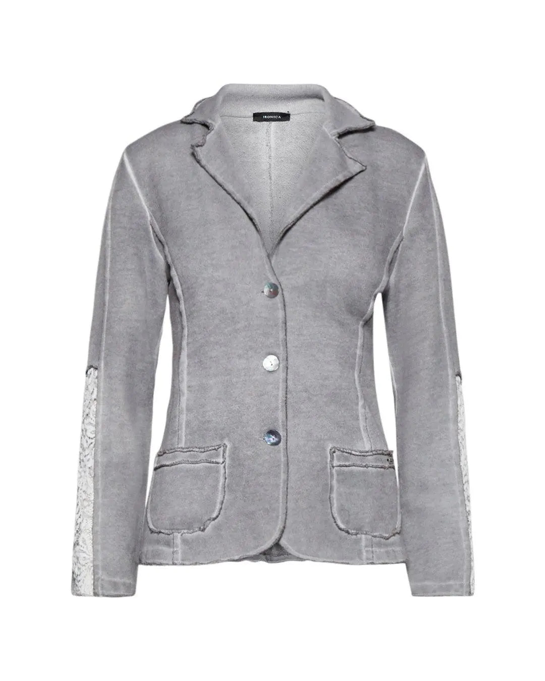 Giacca in felpa GRIGIO IRONICA XXL