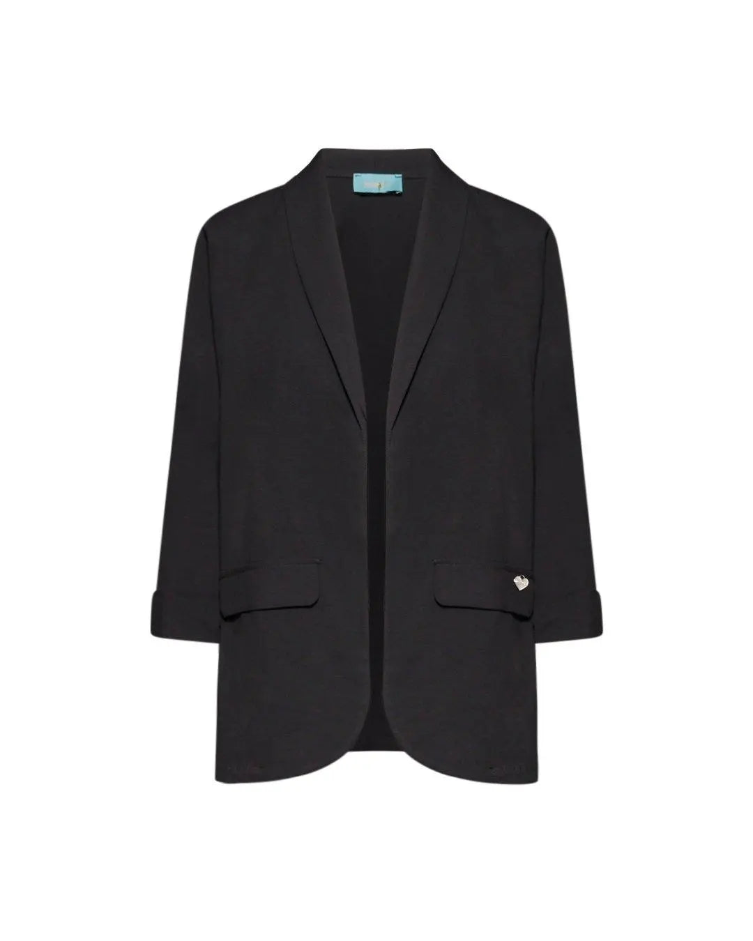 Giacca in misto lino e viscosa NERO DORABELLA