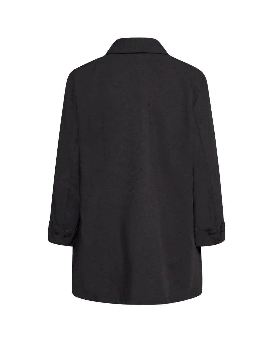 Giacca in misto lino e viscosa NERO DORABELLA