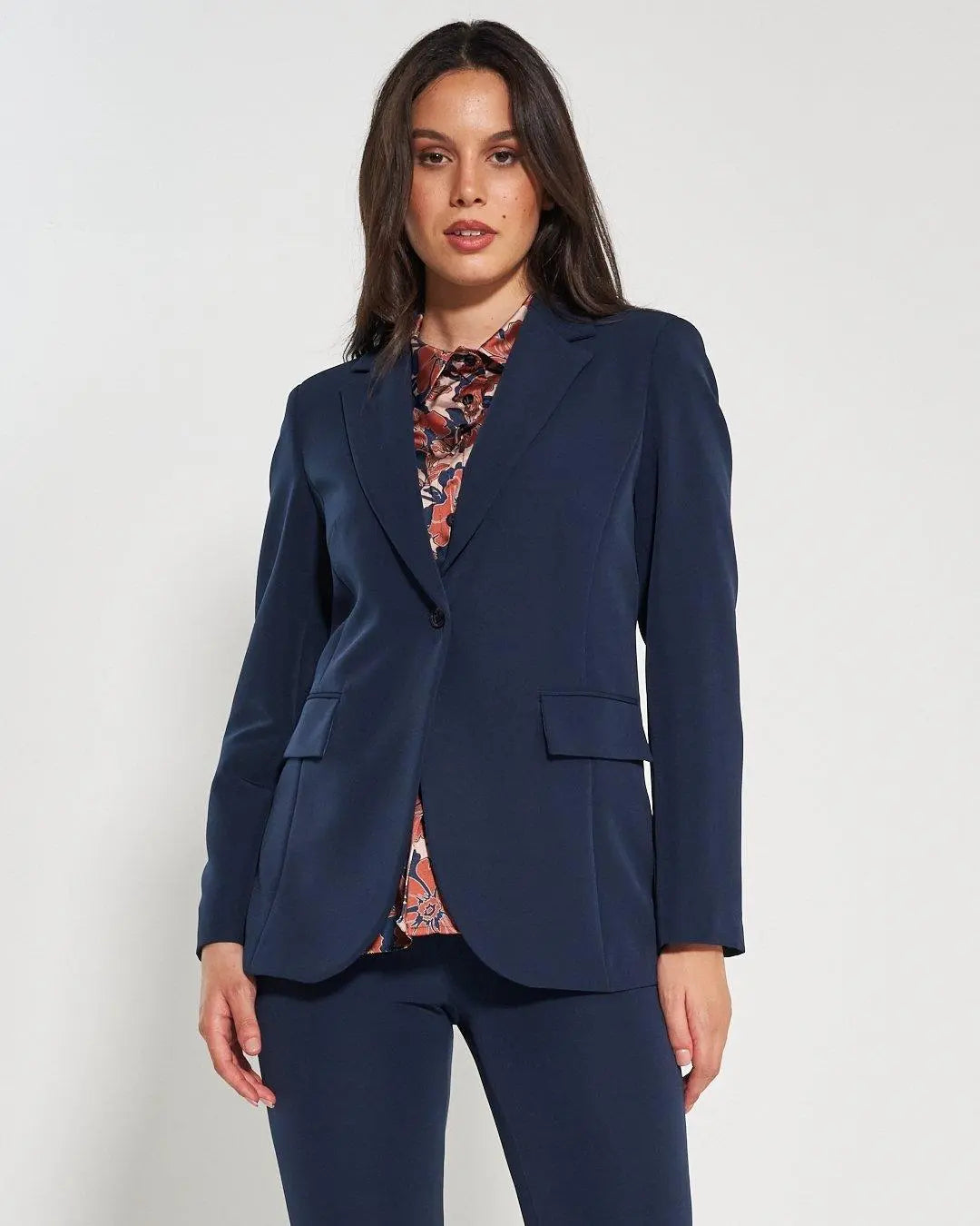 Giacca monopetto BLU DORABELLA 52