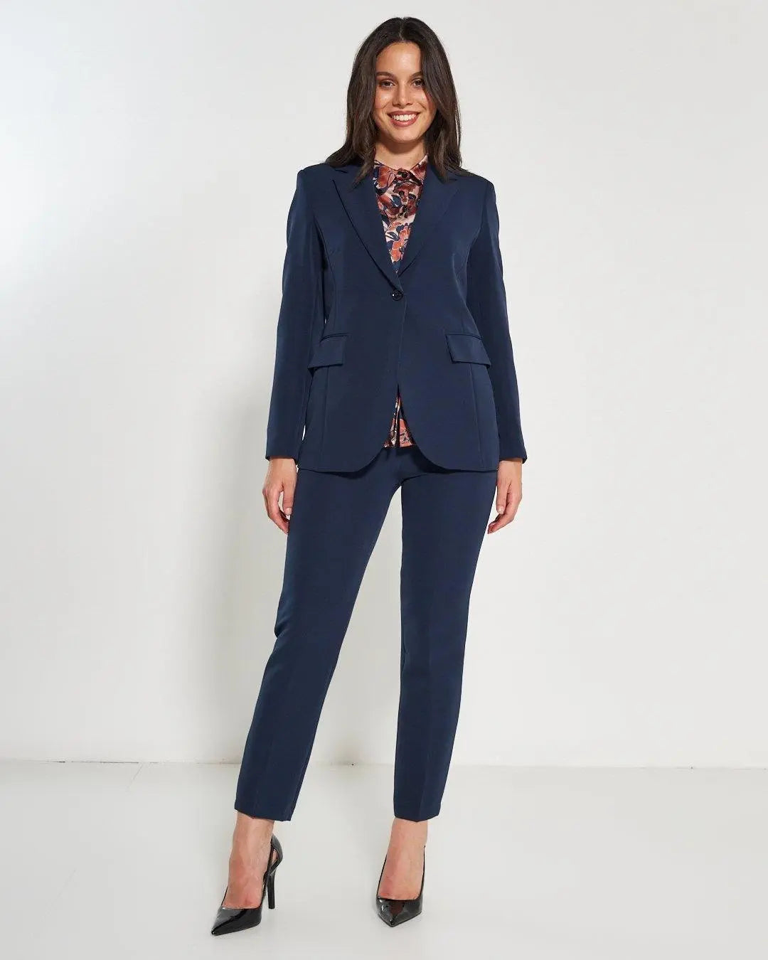 Giacca monopetto BLU DORABELLA