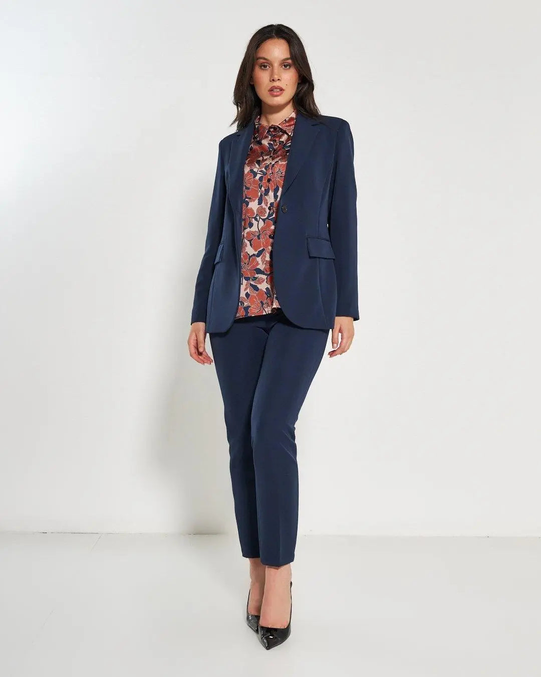 Giacca monopetto BLU DORABELLA