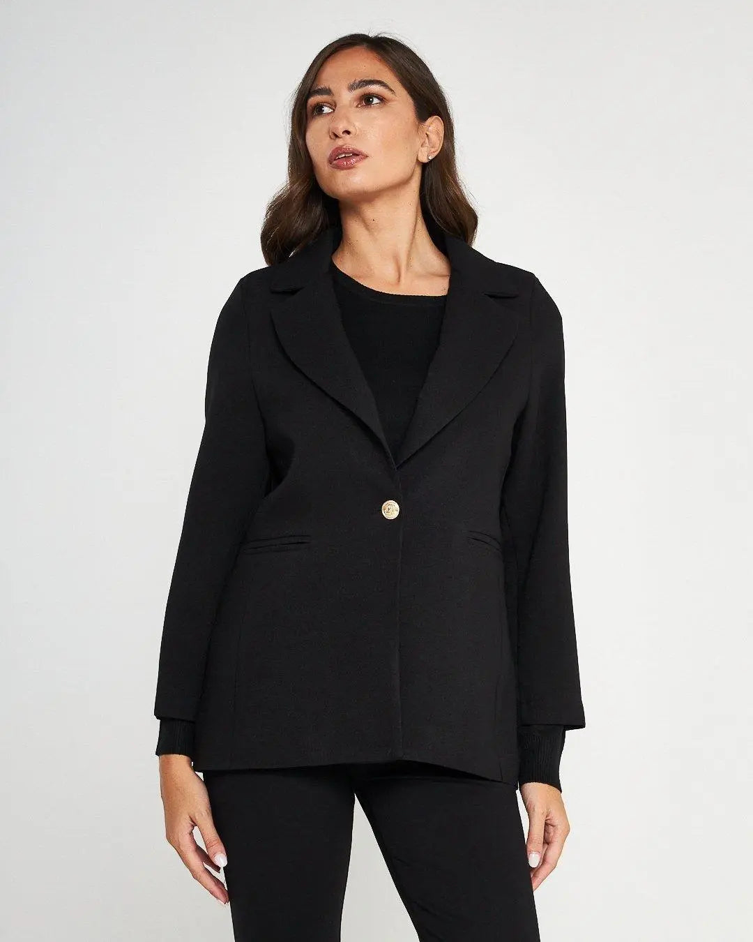 Giacca monopetto NERO DORABELLA