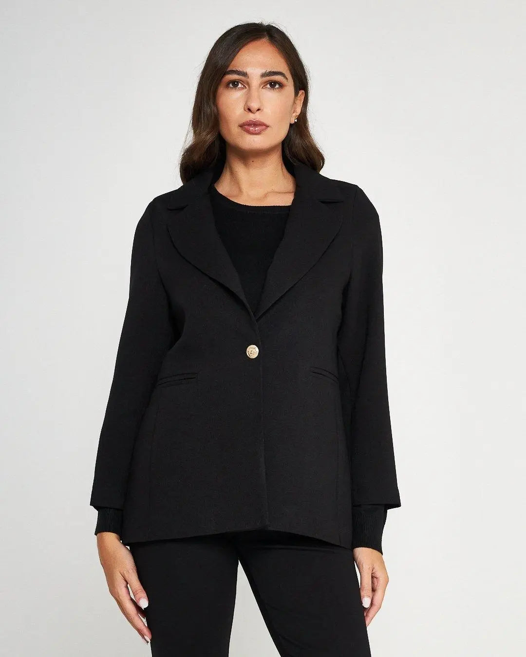 Giacca monopetto NERO DORABELLA