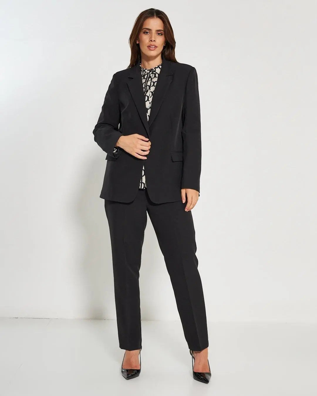 Giacca monopetto NERO DORABELLA PIU'