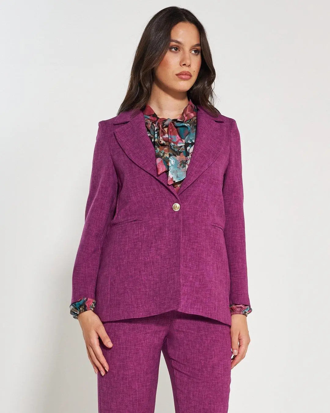 Giacca monopetto ORCHIDEA DORABELLA