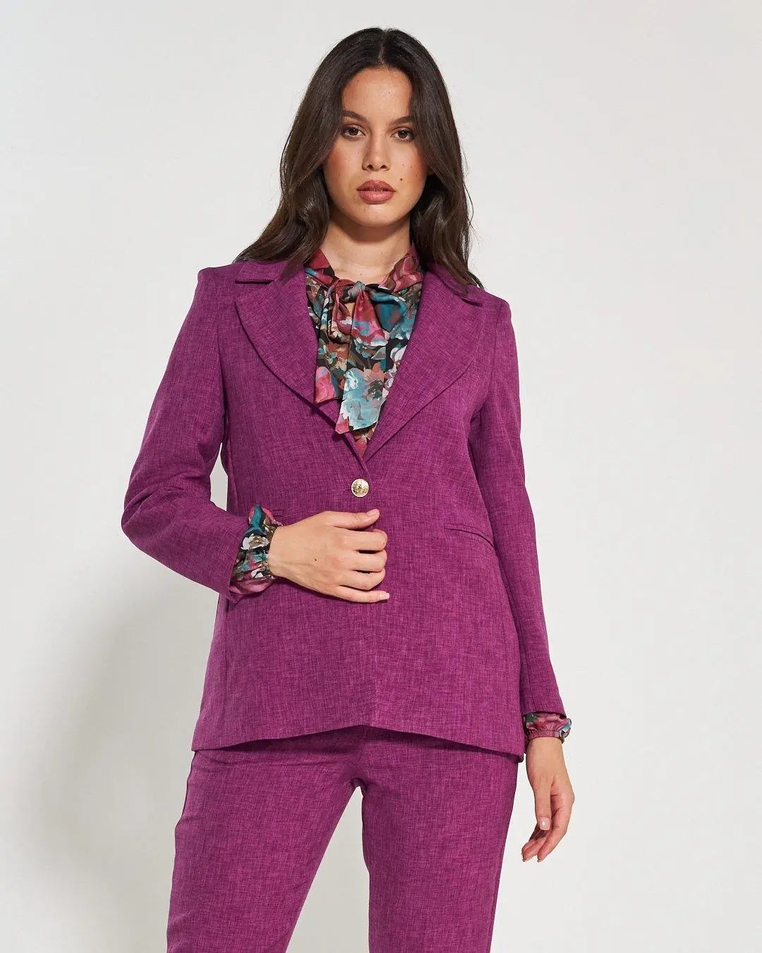 Giacca monopetto ORCHIDEA DORABELLA