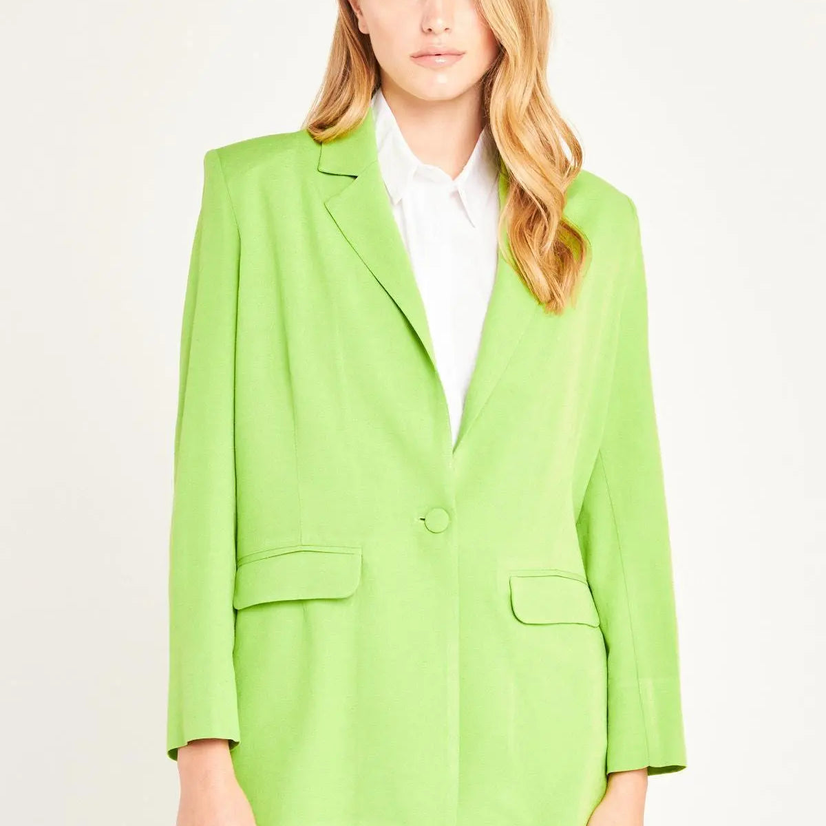 Giacca monopetto PISTACCHIO IRONICA XL