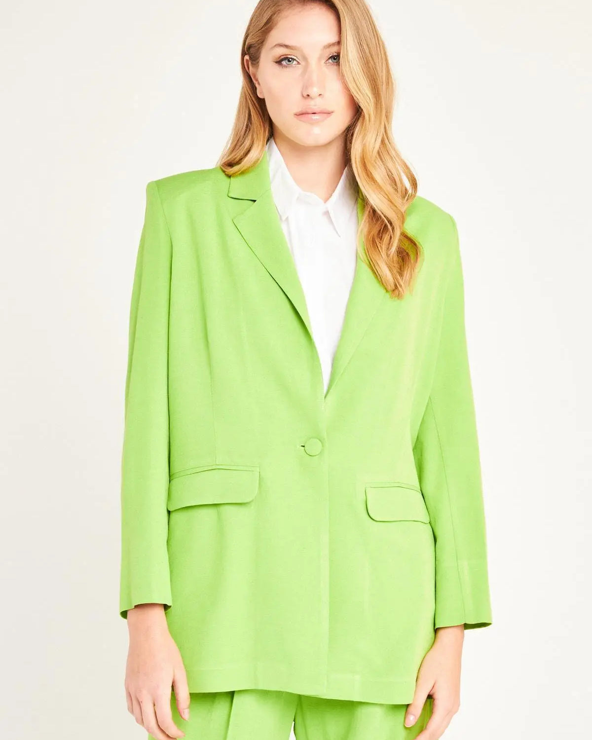 Giacca monopetto PISTACCHIO IRONICA XL