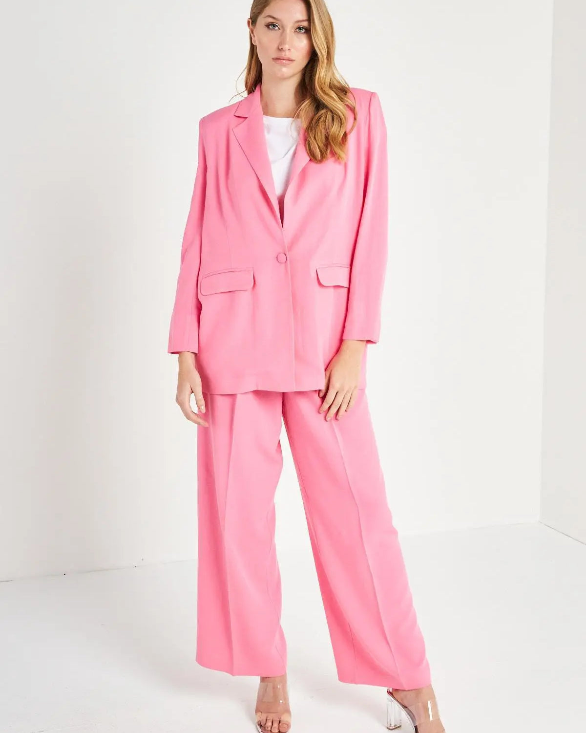 Giacca monopetto ROSA IRONICA