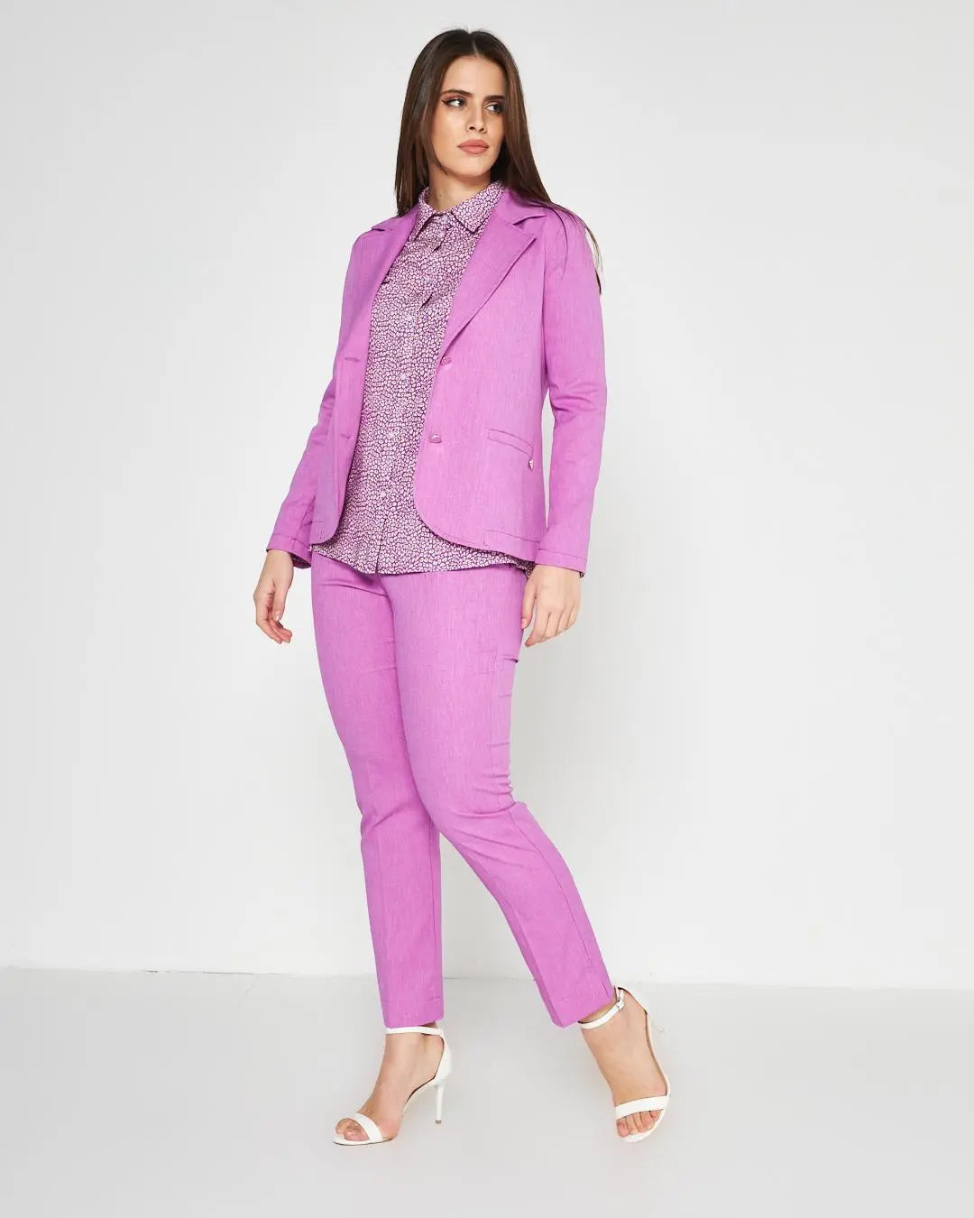 Giacca monopetto Viola DORABELLA