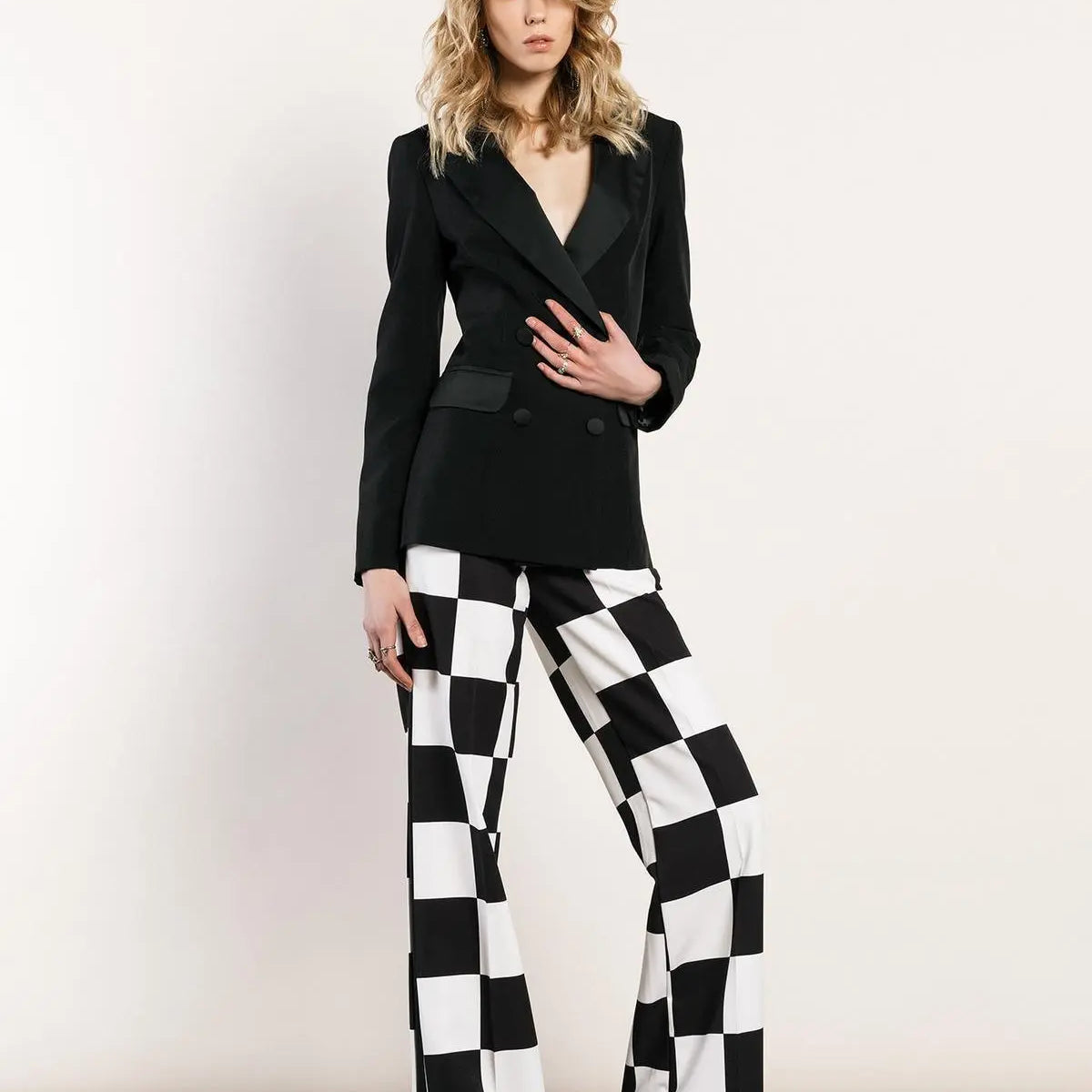 Giacca punto vita NERO IRONICA 52