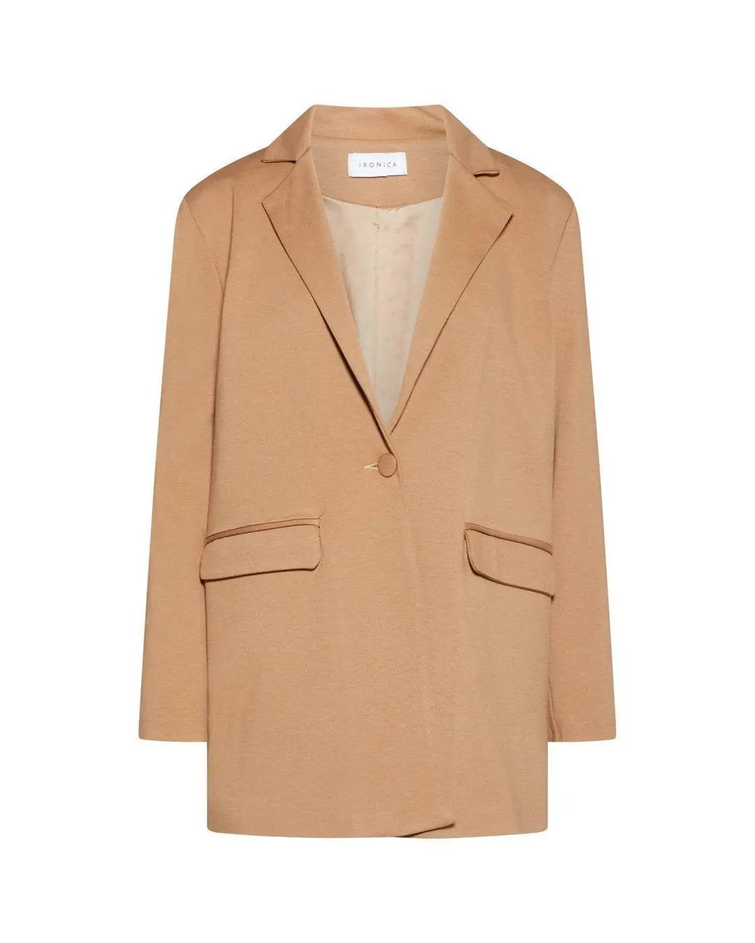 Giacca rever CAMMELLO IRONICA XL