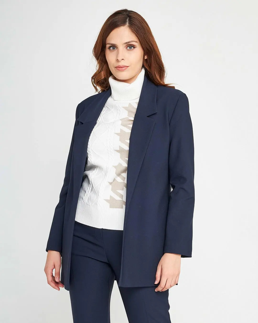 Giacca revers Blu DORABELLA 52