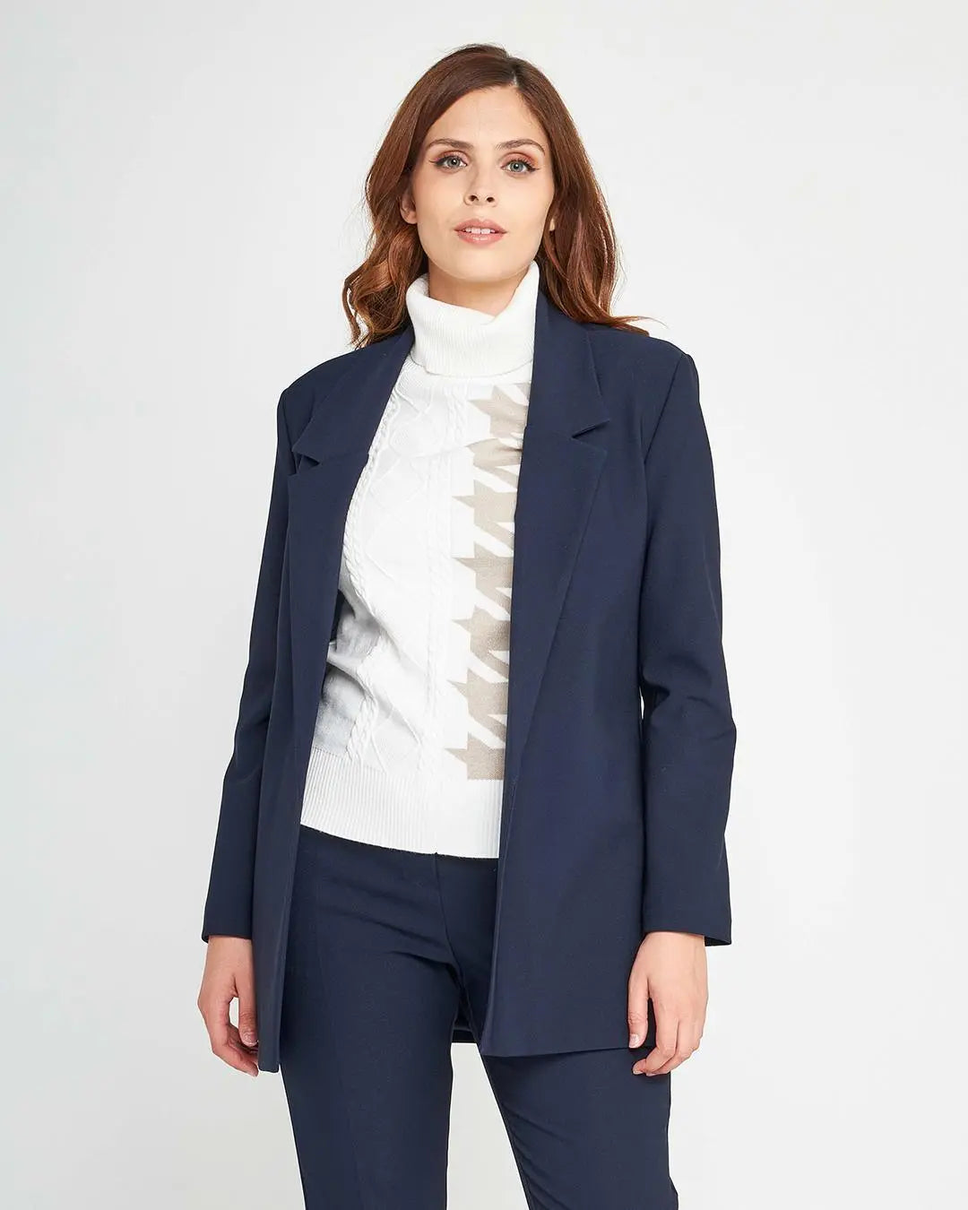 Giacca revers Blu DORABELLA