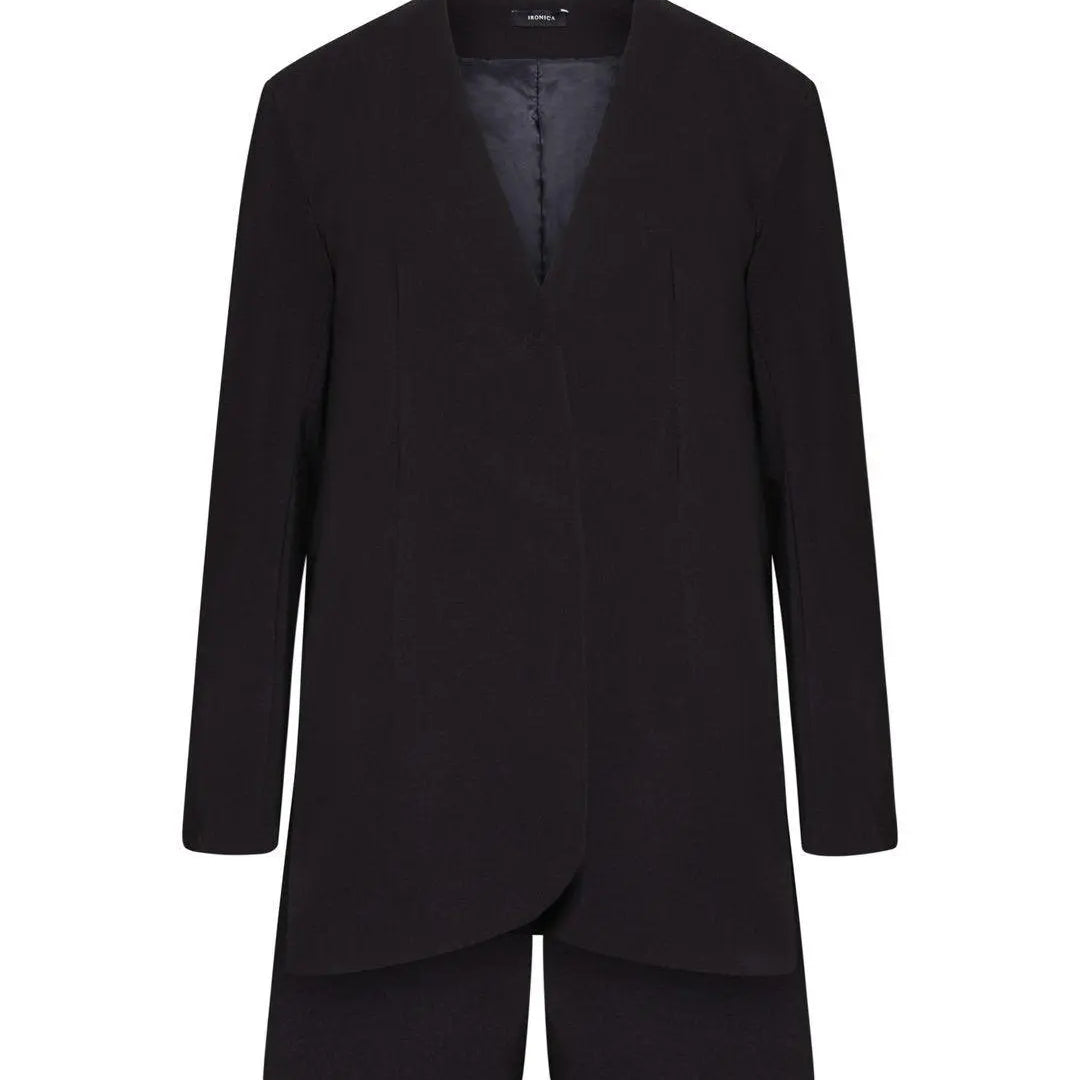 Giacca sciallata NERO IRONICA 50