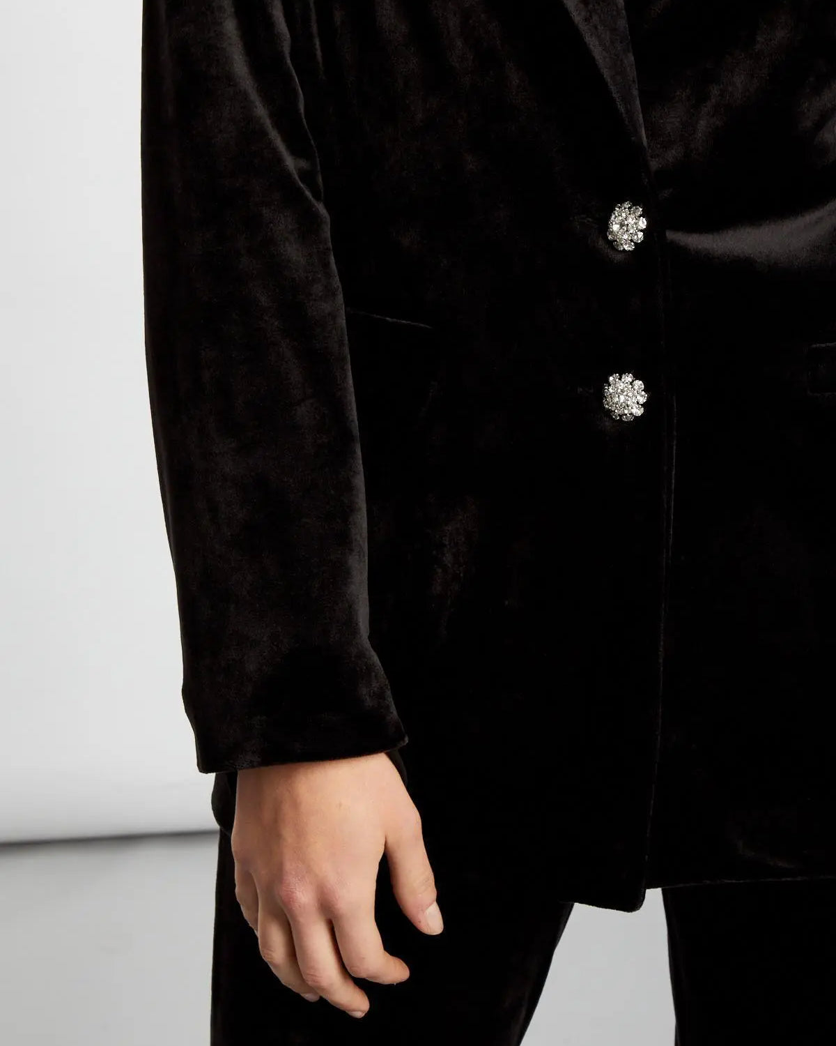 Giacca velluto NERO IRONICA