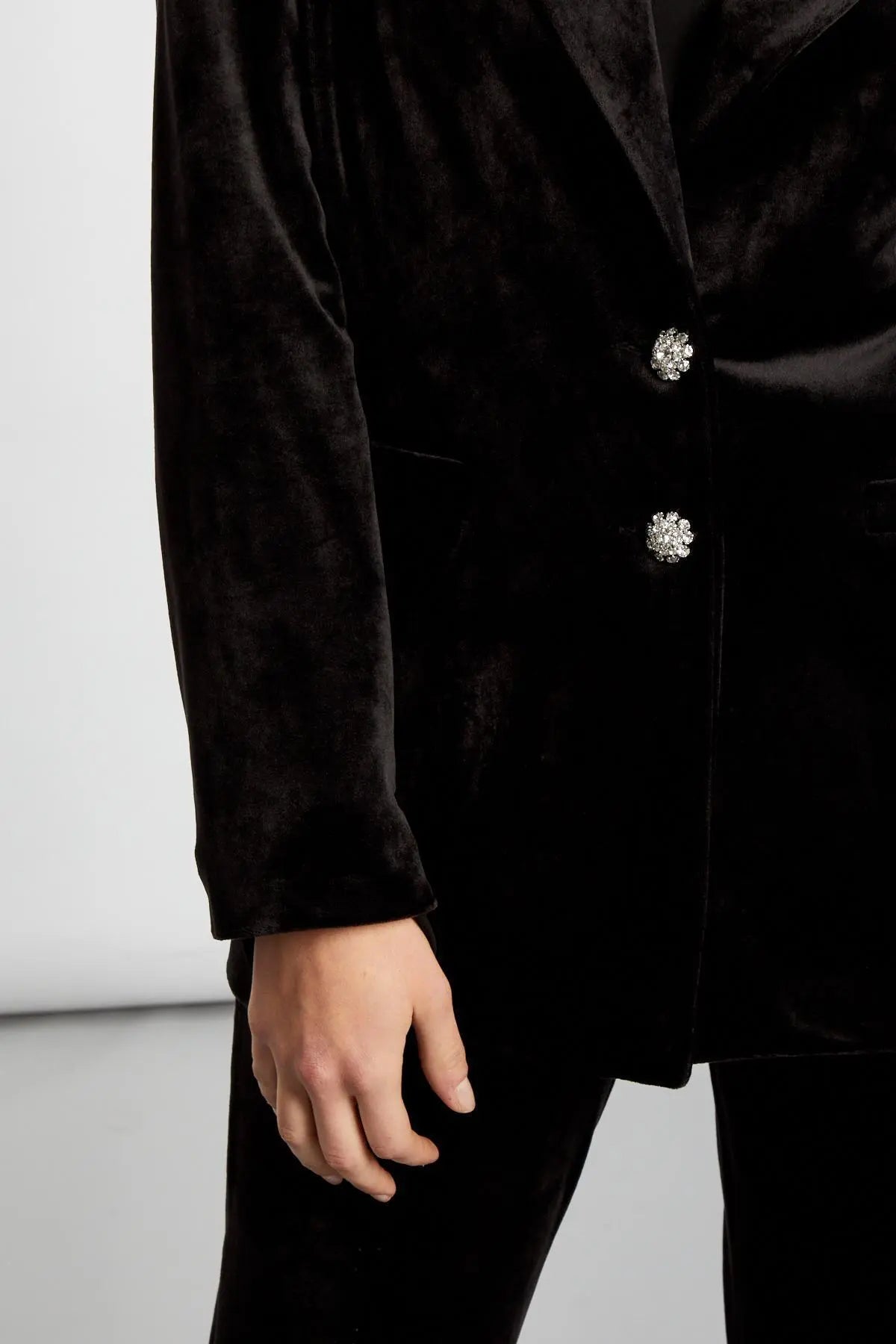 Giacca velluto NERO IRONICA