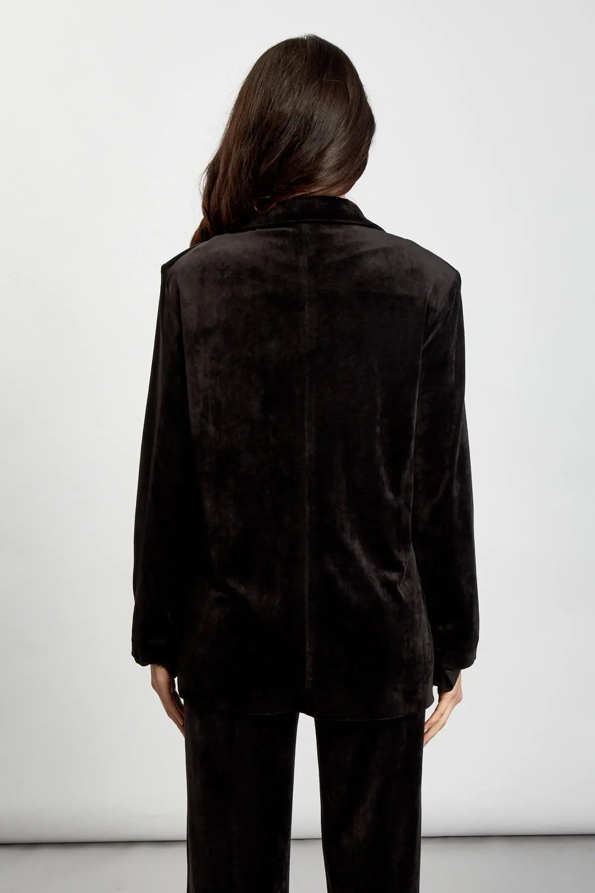 Giacca velluto NERO IRONICA
