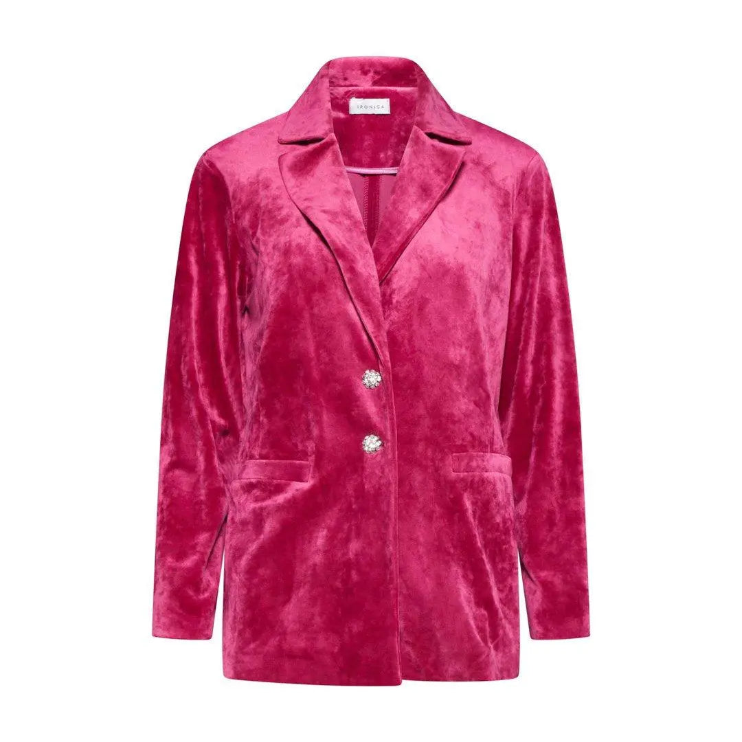 Giacca velluto VINO IRONICA XL