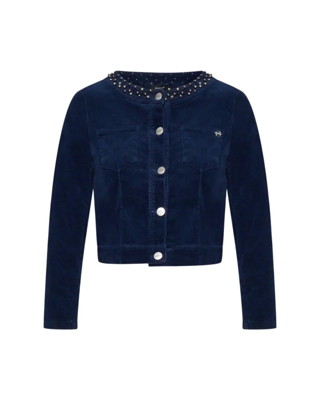 Giacchino con perline BLU IRONICA 52