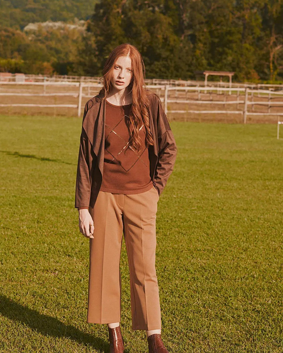 Giacchino dainetto MARRONE DORABELLA XXL