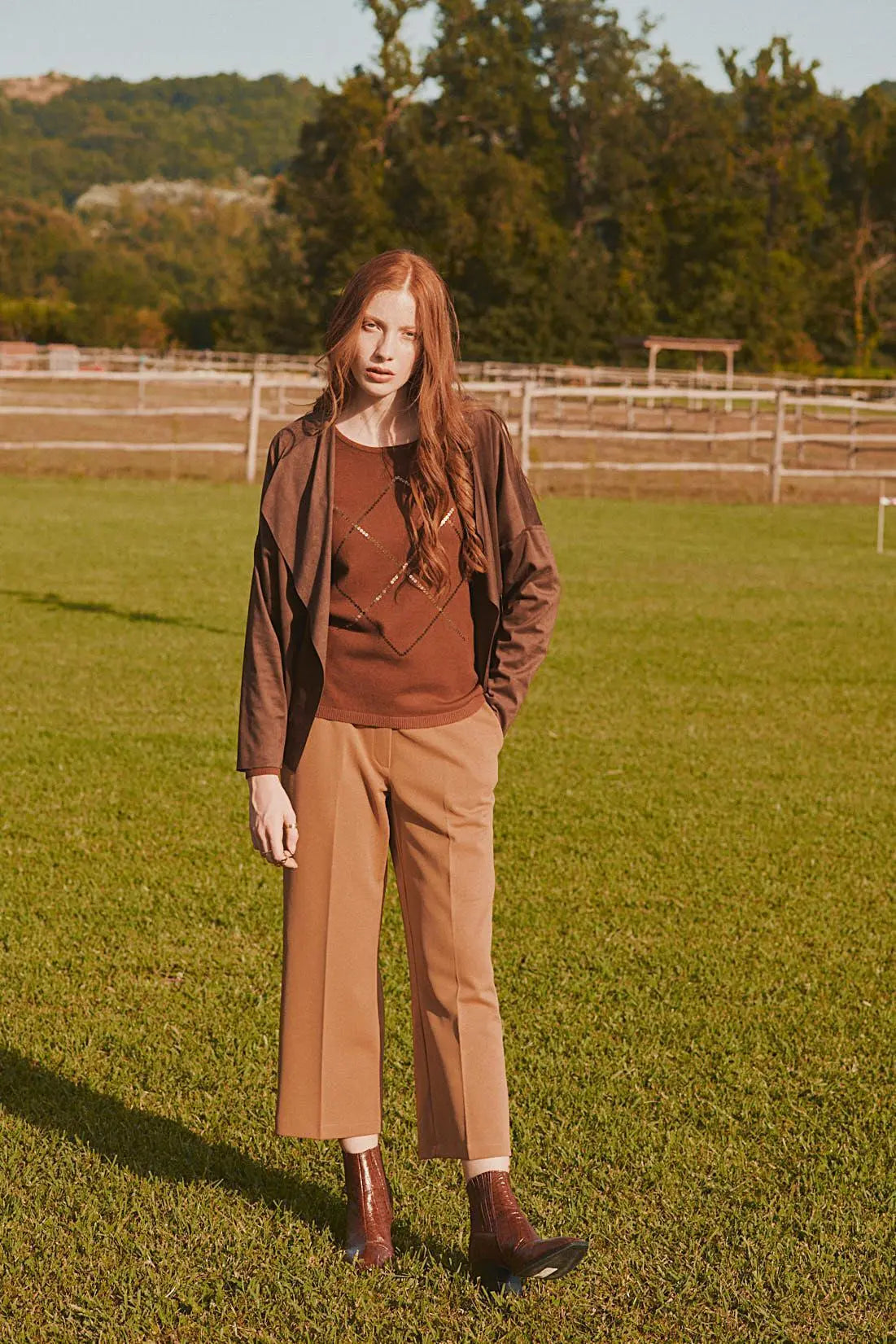 Giacchino dainetto MARRONE DORABELLA XXL