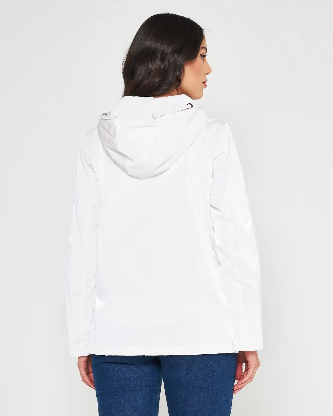 Giaccone in tessuto spalmato GESSO DORABELLA