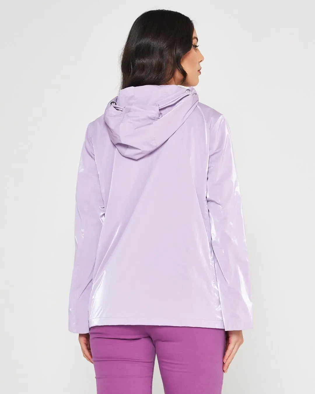 Giaccone in tessuto spalmato LILLA DORABELLA