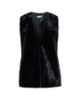 Gilet ecopelliccia NERO DORABELLA