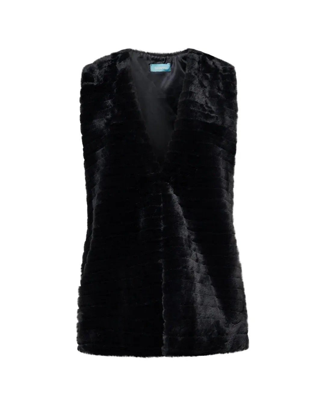 Gilet ecopelliccia NERO DORABELLA