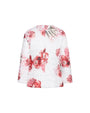 Giubbino fantasia floreale BIANCO IRONICA