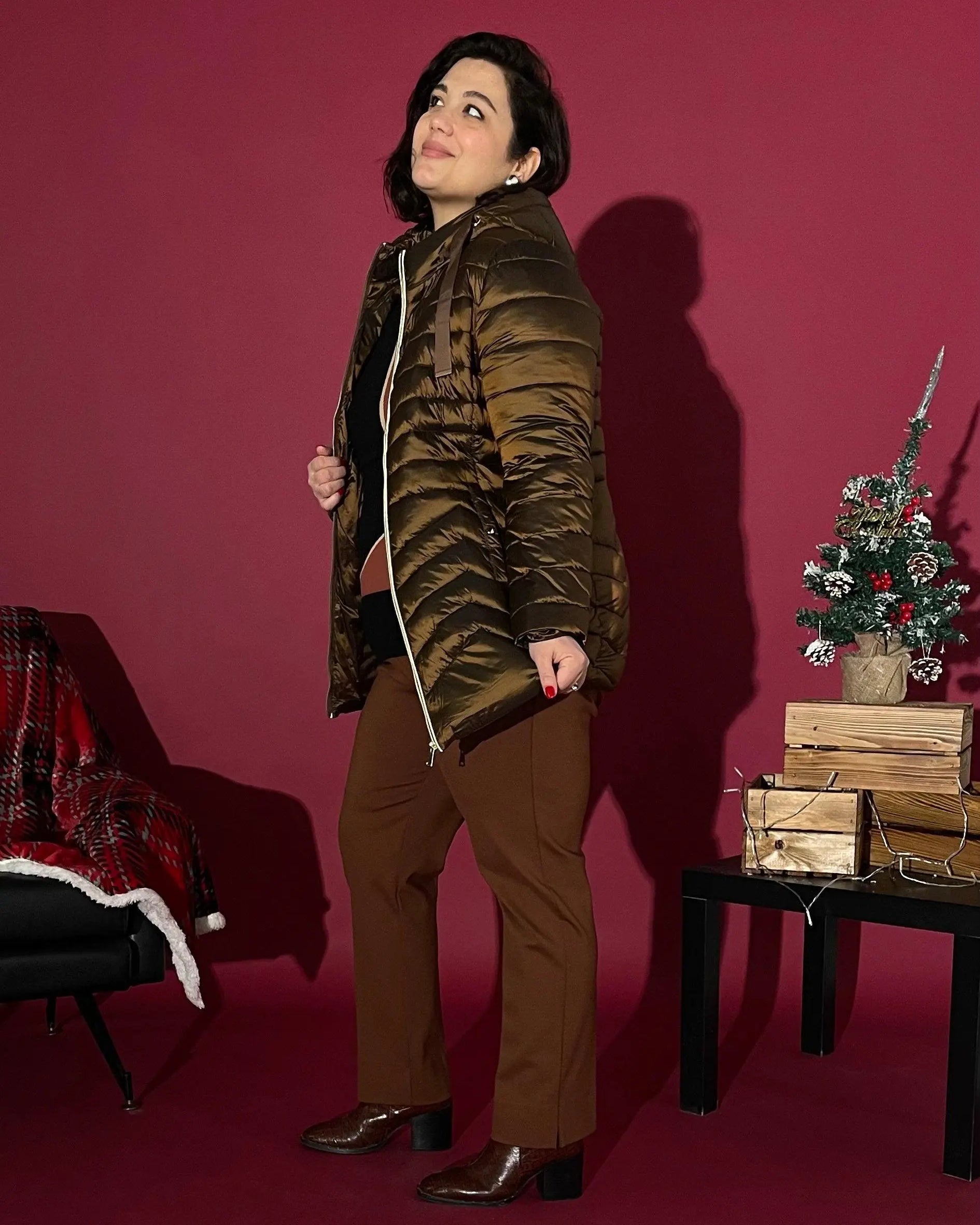 Giubbino trapuntato CARAMELLO DORABELLA PIU' 55