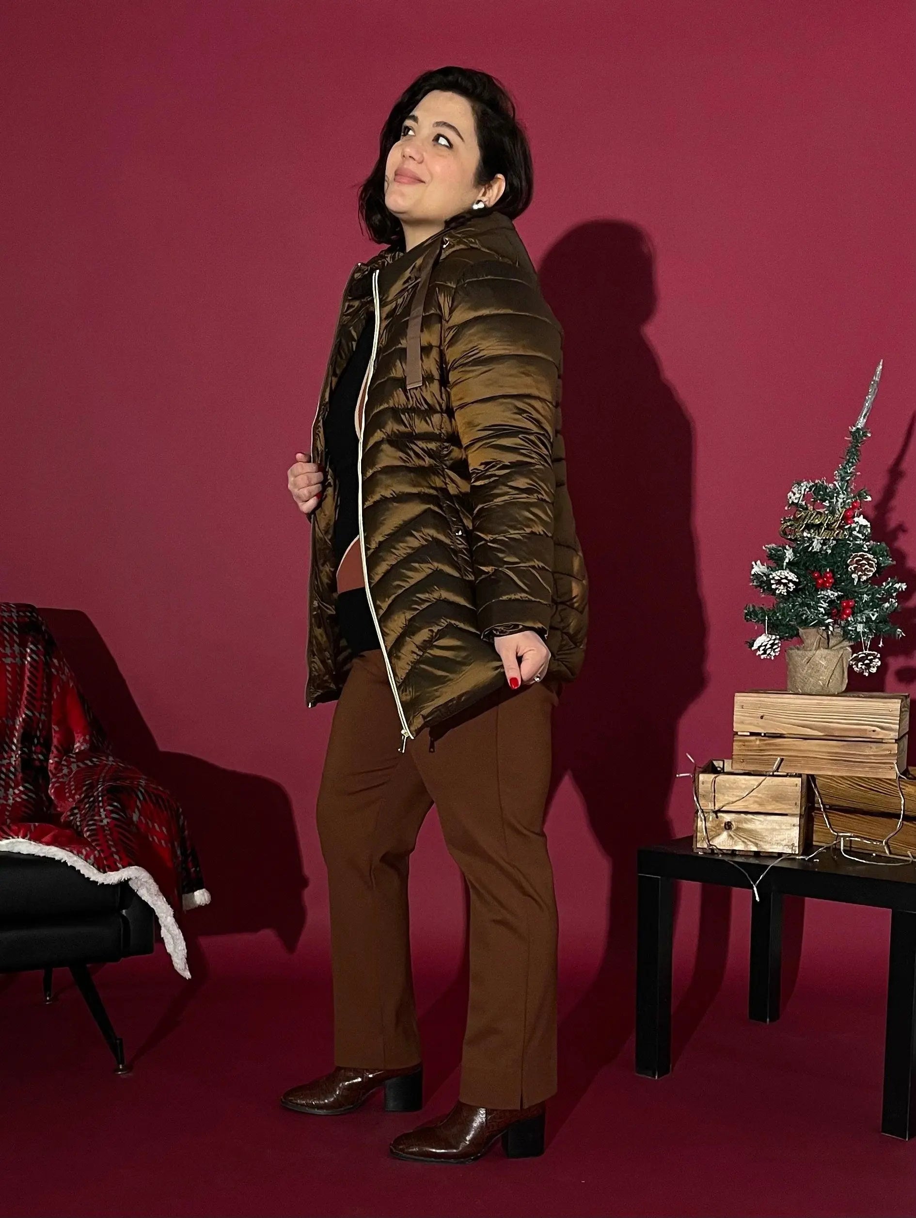 Giubbino trapuntato CARAMELLO DORABELLA PIU' 55