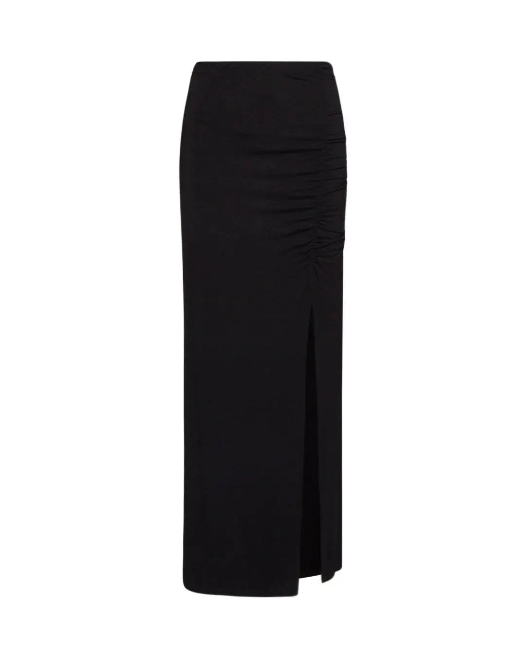 Gonna con spacco NERO IRONICA XL