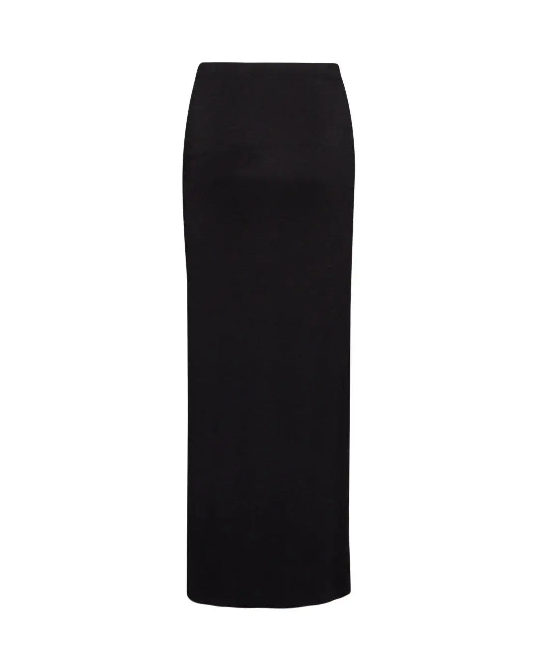 Gonna con spacco NERO IRONICA