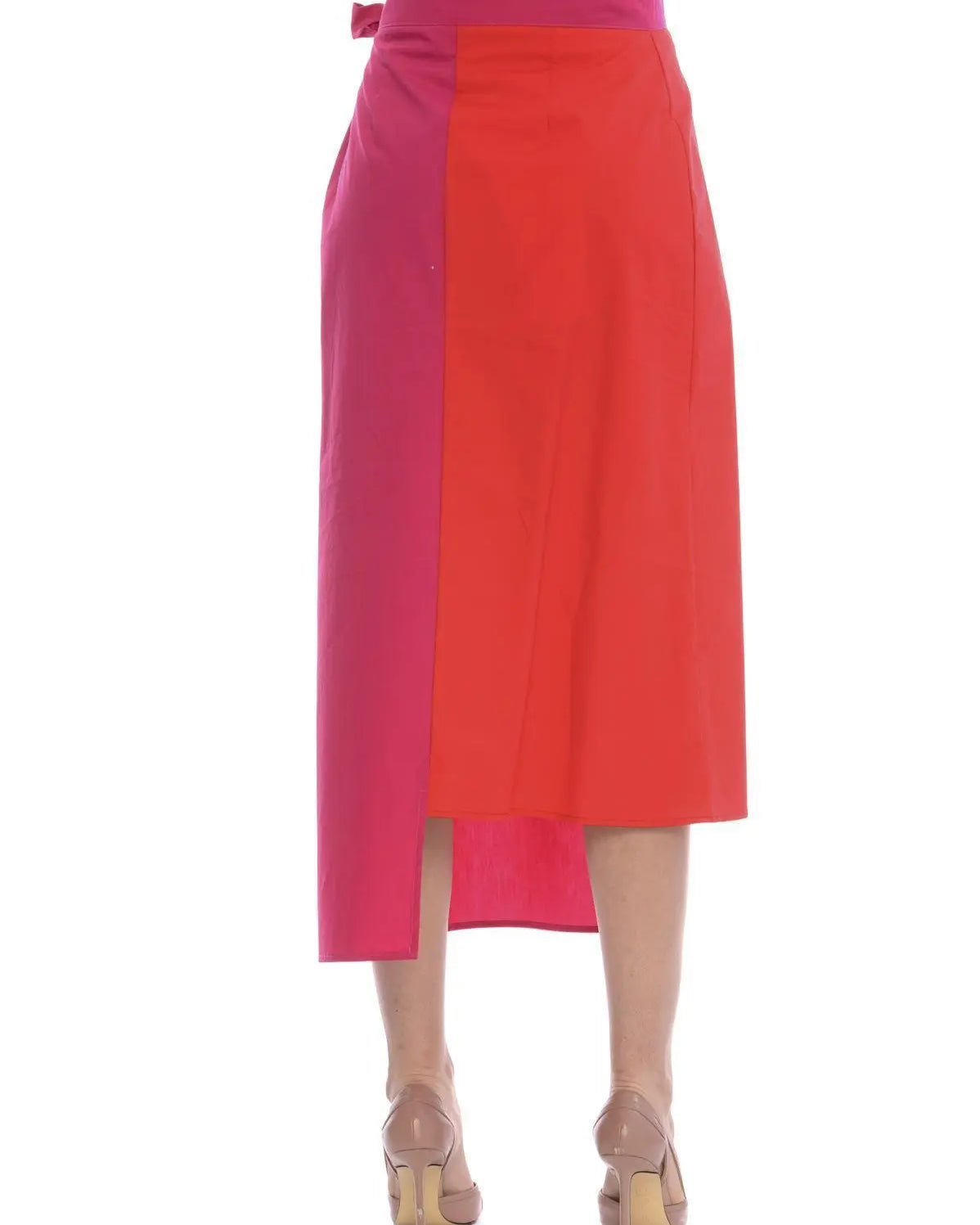 Gonna fiocco regolabile ROSSO-FUXIA IRONICA