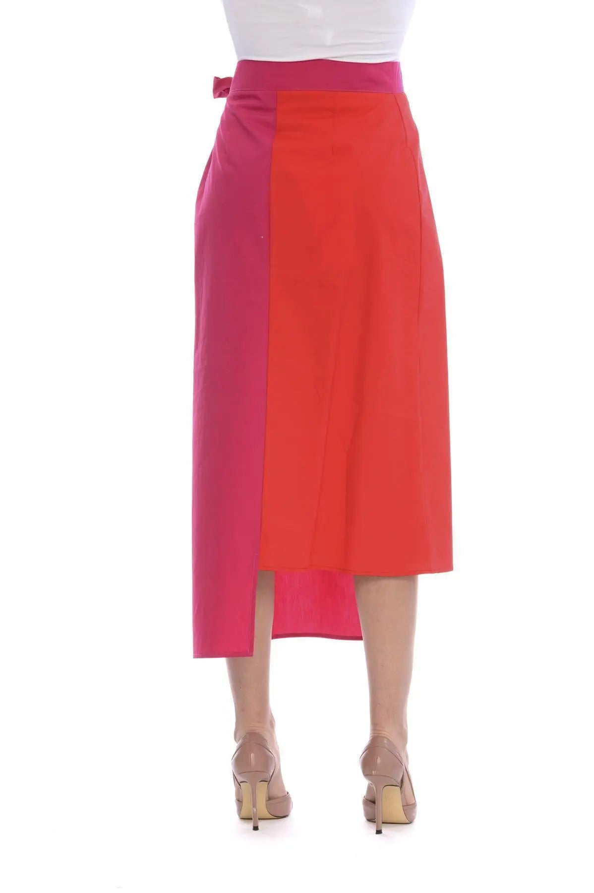 Gonna fiocco regolabile ROSSO-FUXIA IRONICA