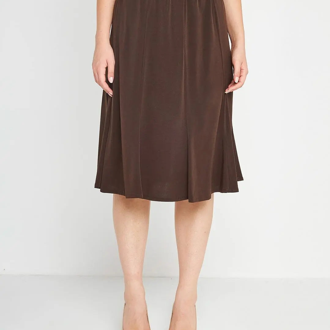 Gonna godet MORO DORABELLA PIU' 55