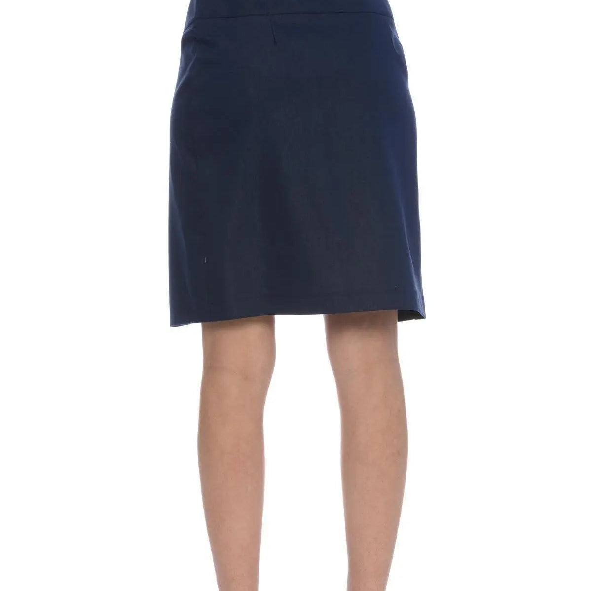 Gonna tessuti a contrasto BLU IRONICA