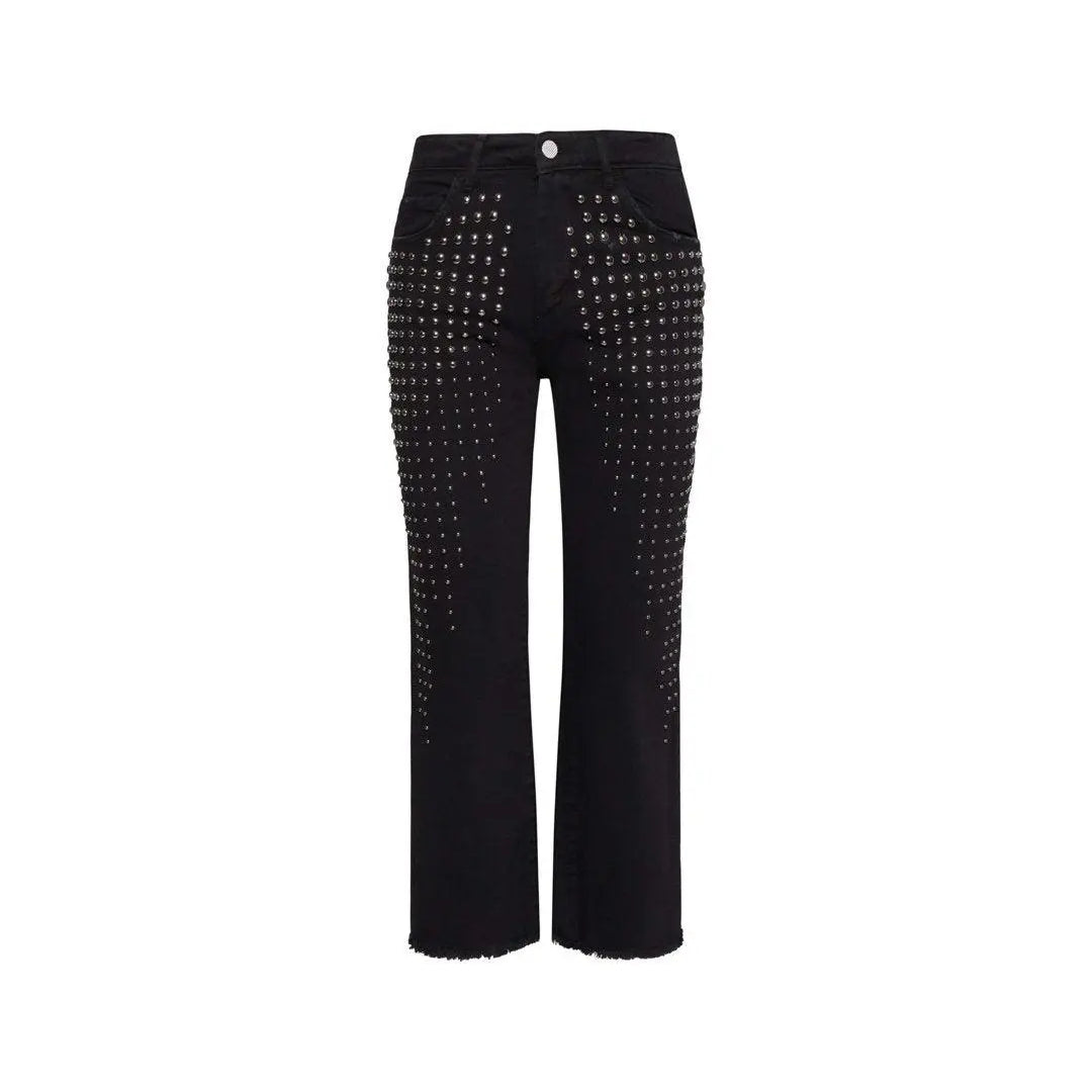 Jeans borchie NERO IRONICA 50